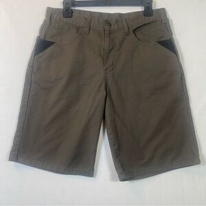 Dickies Green Utility Shorts 30" Waist